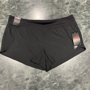 New Balance Shorts Size XL Black Impact Run Short 3in Athletic NWT NB Dry